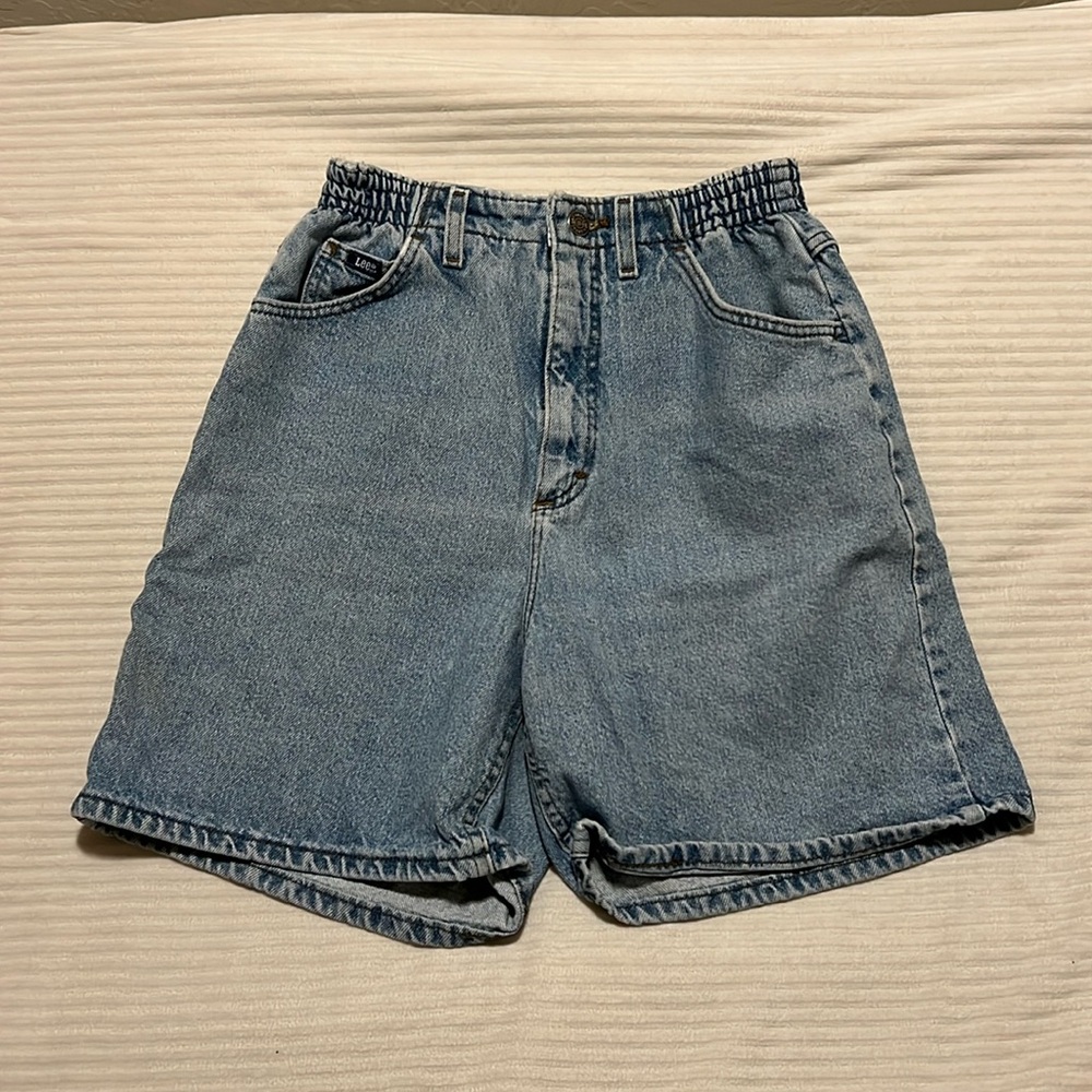 90s Lee Women’s Jean Shorts Medium